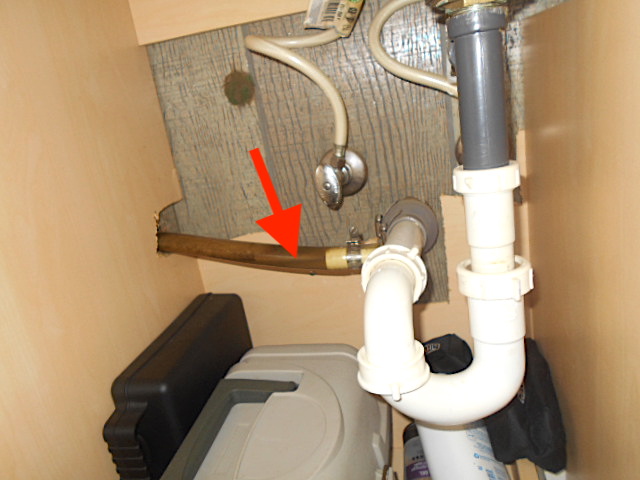 air conditioner drain to bathroom sink