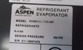 How can I tell the age of an Aspen evaporator coil or air handler from the serial number?