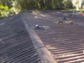 What is the average  life expectancy of a corrugated asphalt panel roof?