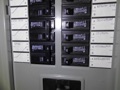 What is the maximum number of circuit breakers allowed in an electric panel?