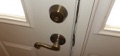 Why is a double cylinder deadbolt lock on an exterior door a safety hazard?