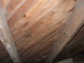 What is the minimum height above ground for wood floor joists and girders/beams?