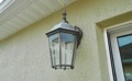 What is the average life expectancy of an exterior light fixture?
