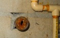 What are the common problems to look for when the plumbing has been replaced in a house?