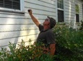 What areas of the exterior of a home is a termite (WDO) inspector in Florida required to inspect?