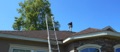 How do home inspectors check a roof?