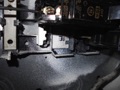 Why is spray paint on the bus bars of an electric panel a safety defect?