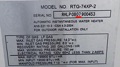 How can I tell the age of a Paloma tankless water heater from the serial number?