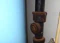 What type water supply and drain (DWV) pipes were commonly used for 1960s residential plumbing?