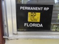 What is a mobile home RP sticker?