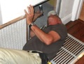 What is included in an air conditioner inspection by a home inspector?