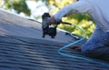 How loud does the noise get while putting on a new roof?