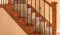 How far should stair nosing stick out?